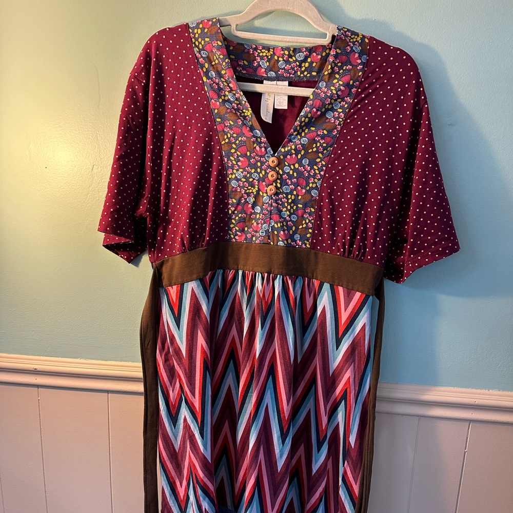 Matilda Jane PBN Collage Kimono Dress